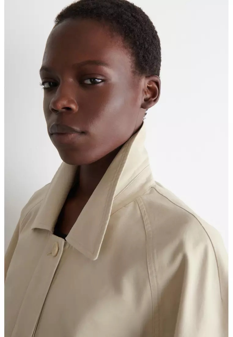 ROUNDED COTTON JACKET