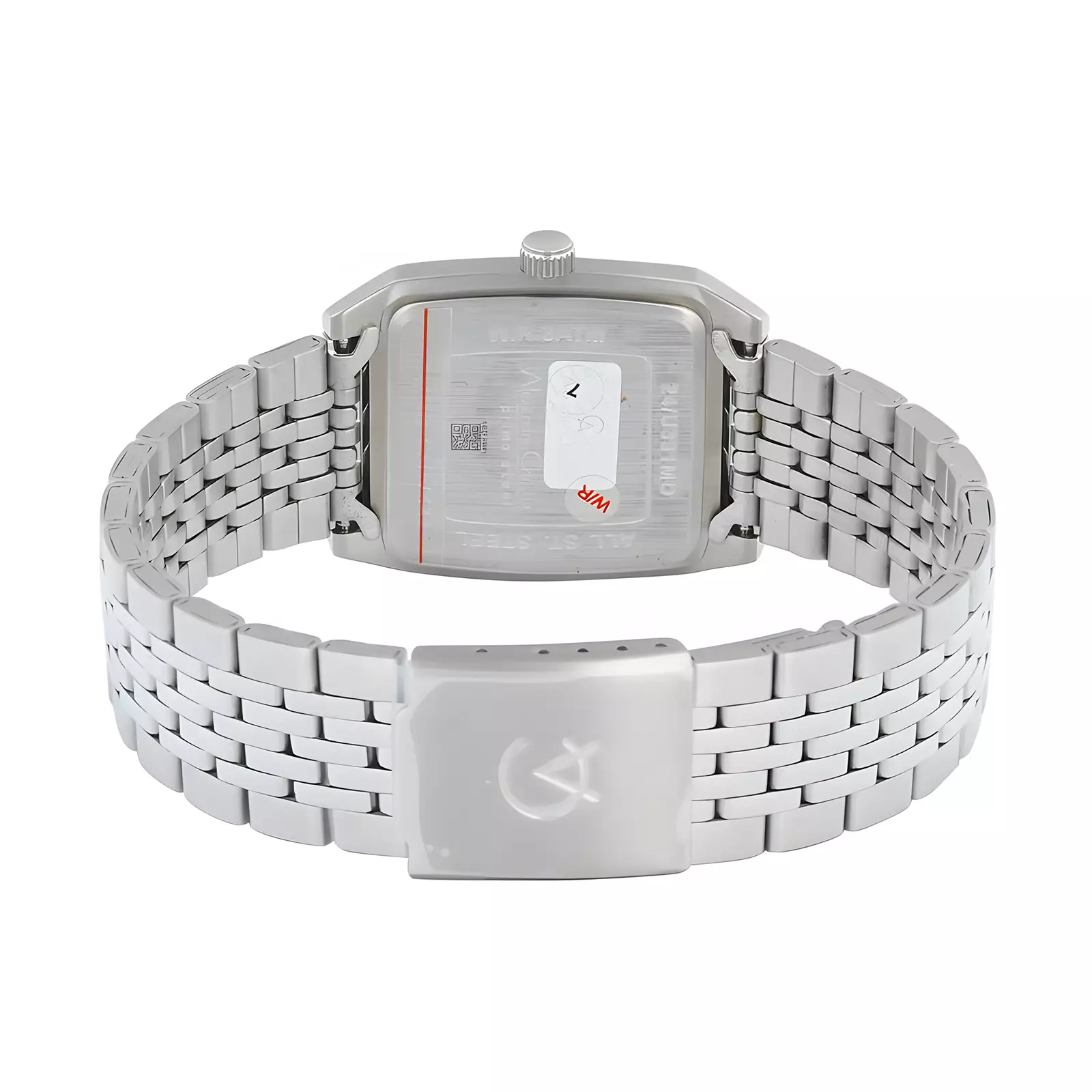 Alexandre Christie Primo Series - Jam Tangan Analog Pria - Silver Black - Stainless Steel - 1041 MDBSSBA