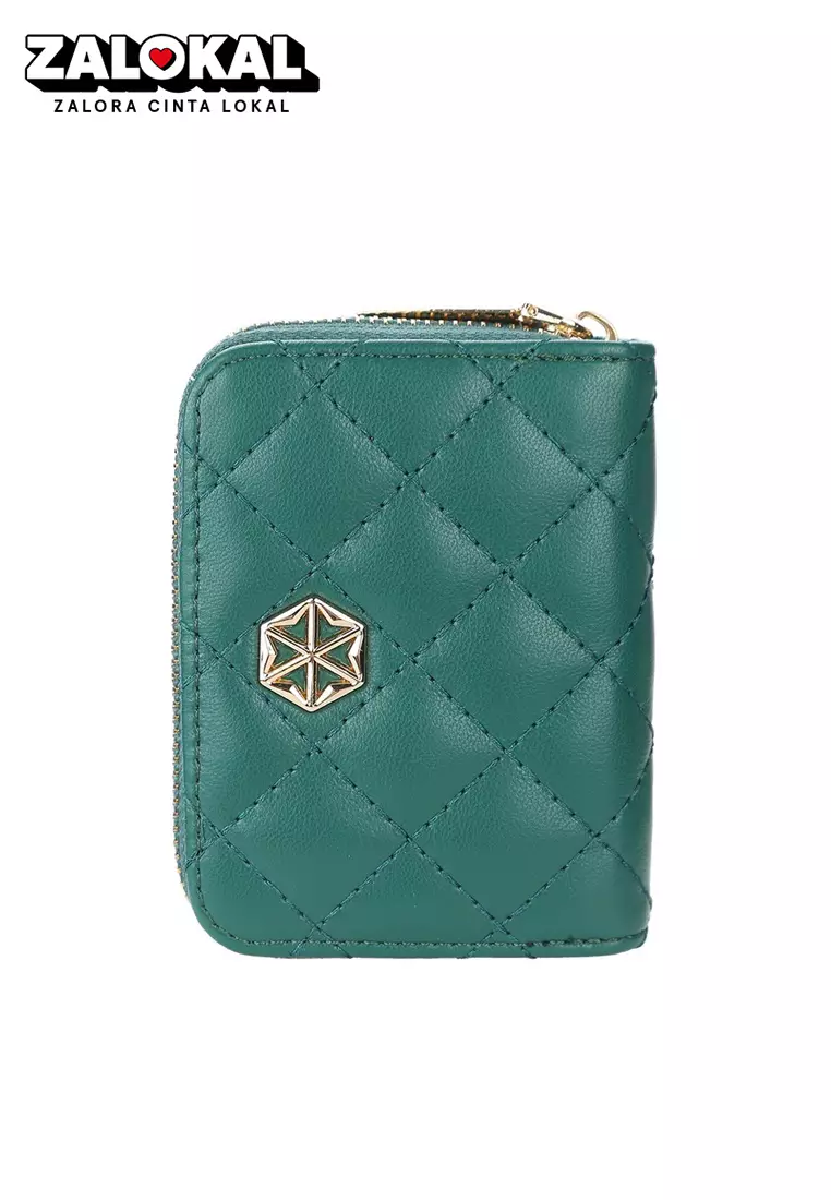 Dompet Kecil Kartu Wanita Bahan Kulit PU Leather Premium ORIGINAL