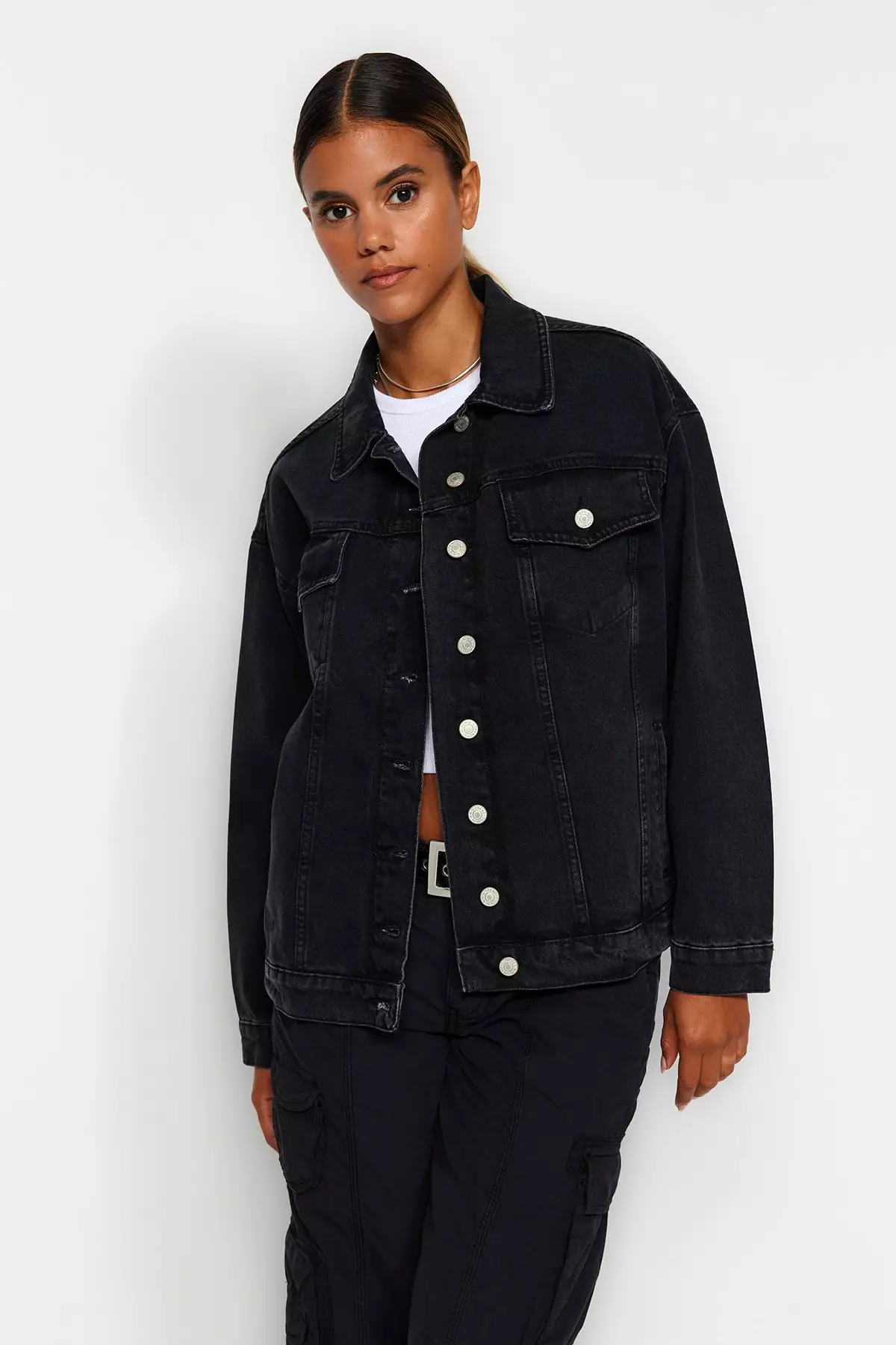 Ladies denim jacket sale