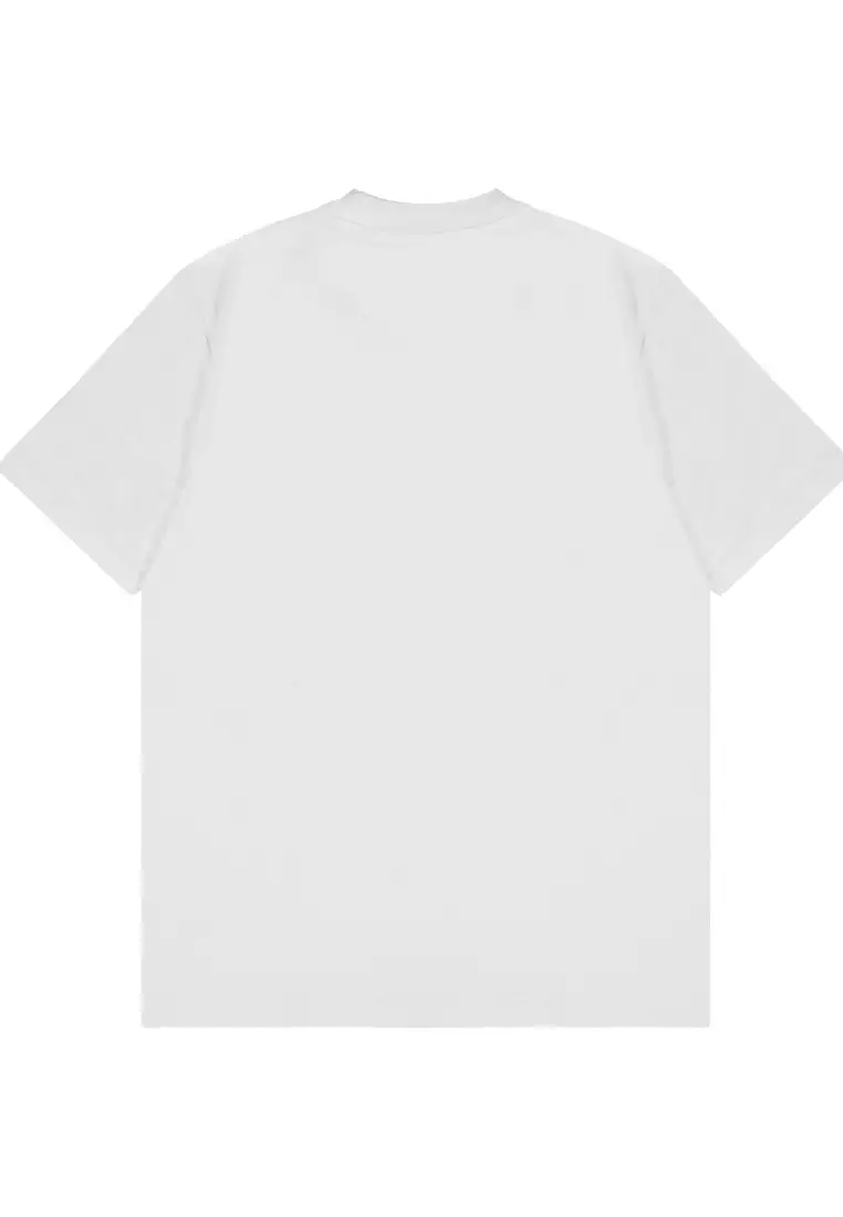 3Second Men's T-Shirt Short Sleeve Regular Fit Cotton Logo Script Barley OL-C640125