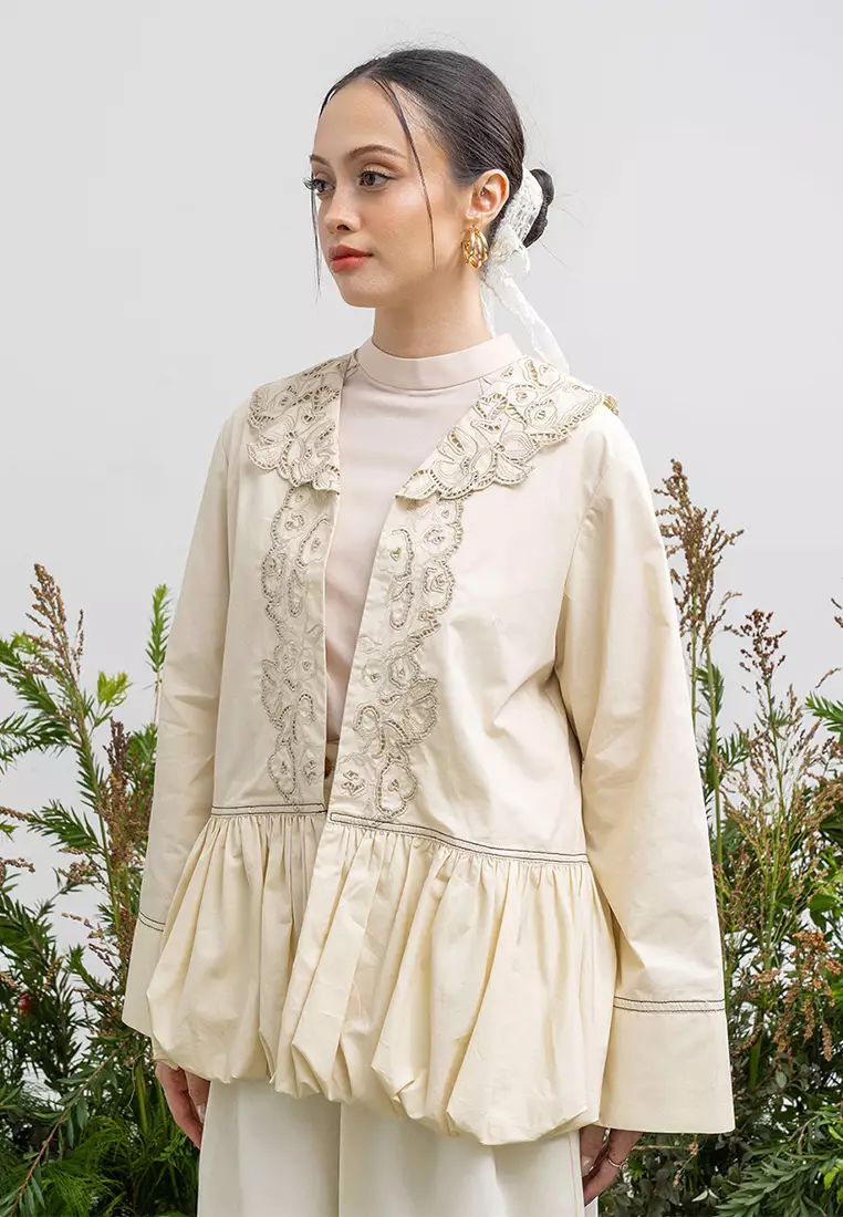 Kami Caia Puffy Outer Taupe
