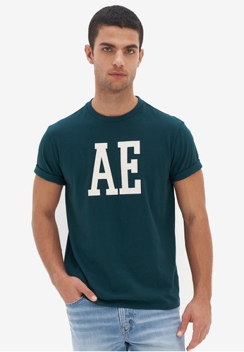American Super Soft Logo Graphic T-Shirt 2023 | American Eagle Online | ZALORA Hong Kong