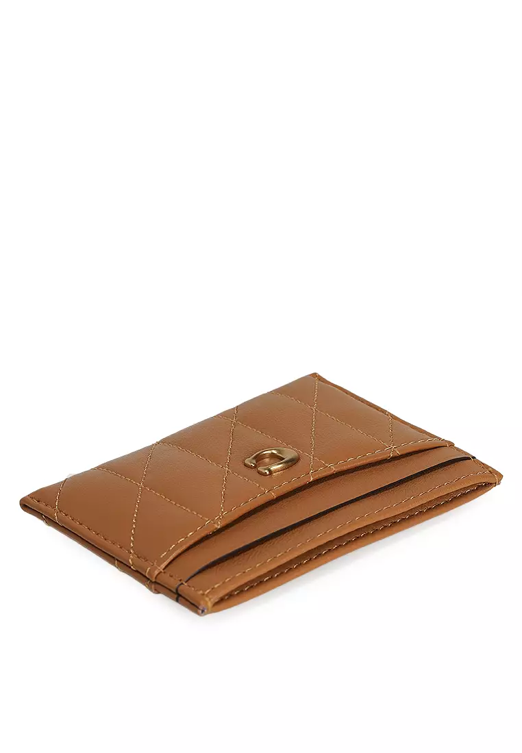 Essential Card Case with Pillow Quilting (ct)