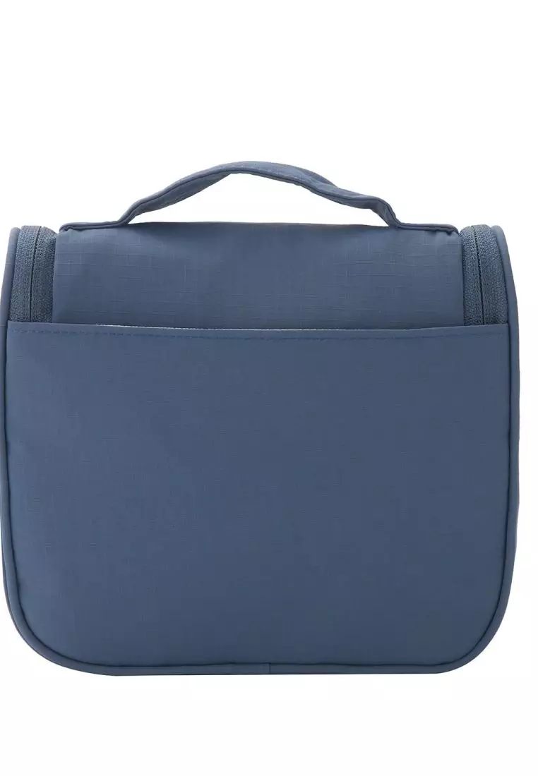 Crossing Waterproof Ripstop Nylon Hanging Toiletry Kit - Smoke Blue