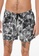 Only & Sons black Ted Swim Flower Shorts 18F18US5A3DF7FGS_4