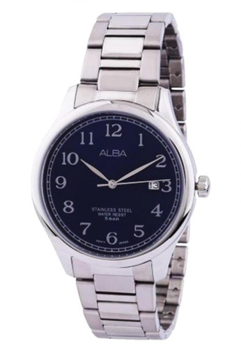 Jual Alba Jam Tangan Pria Alba Original Garansi Resmi As9f15 As9f15x1 Strap Stainless Steel Silver Original Zalora Indonesia