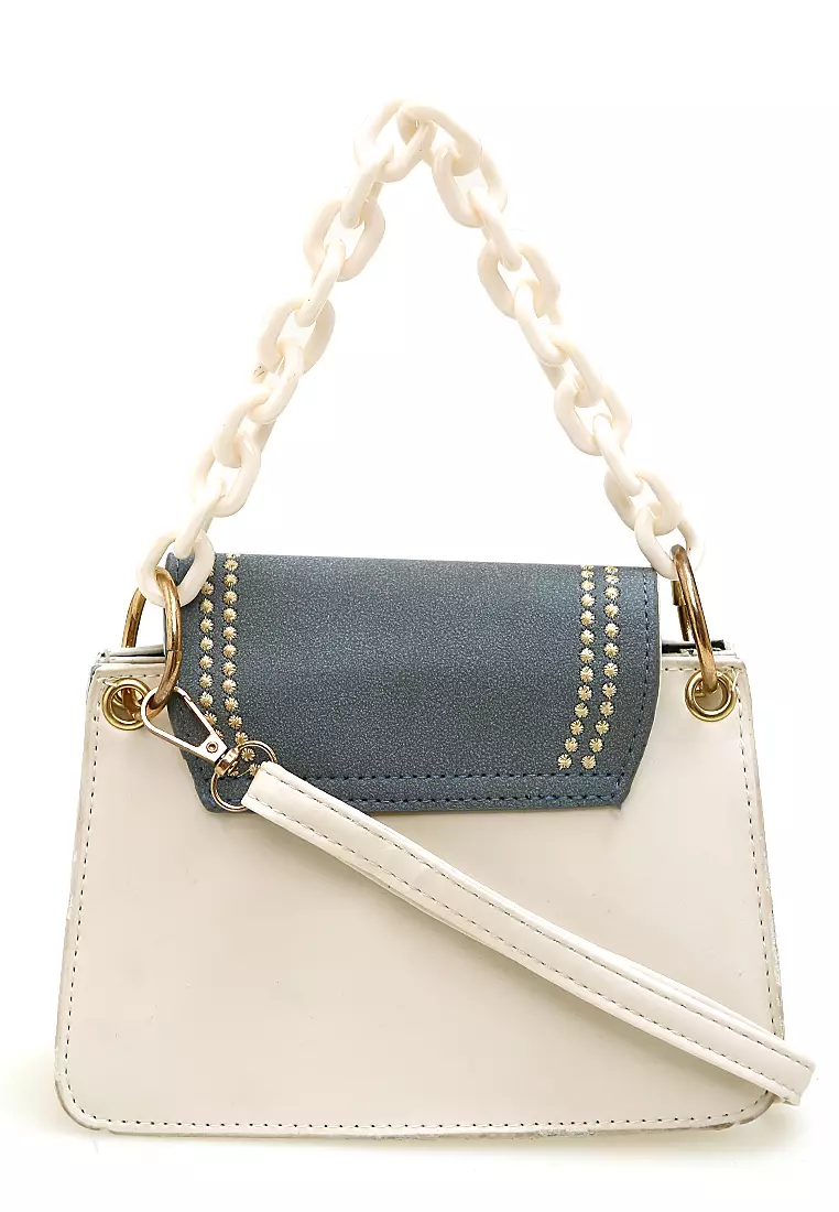 Werlyn Tas Selempang Wanita Classy Casual Large Storage Material Leather Kulit ORIGINAL