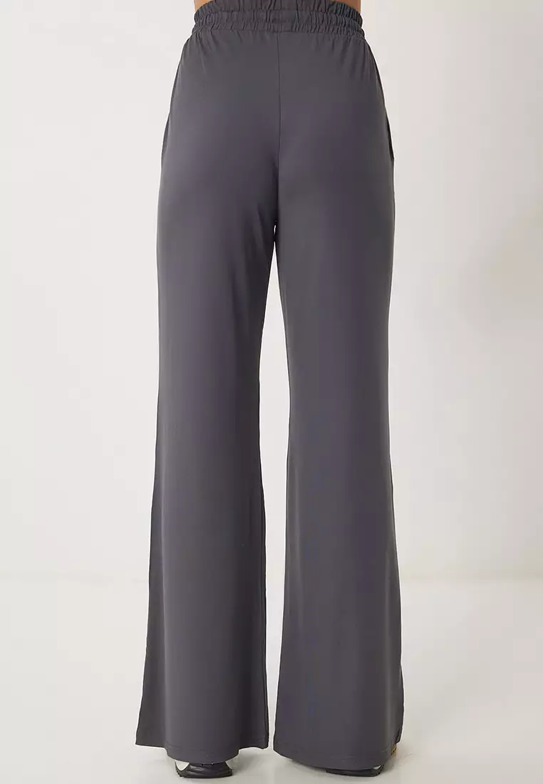 Oversize Knitted T-Shirt Trousers Set