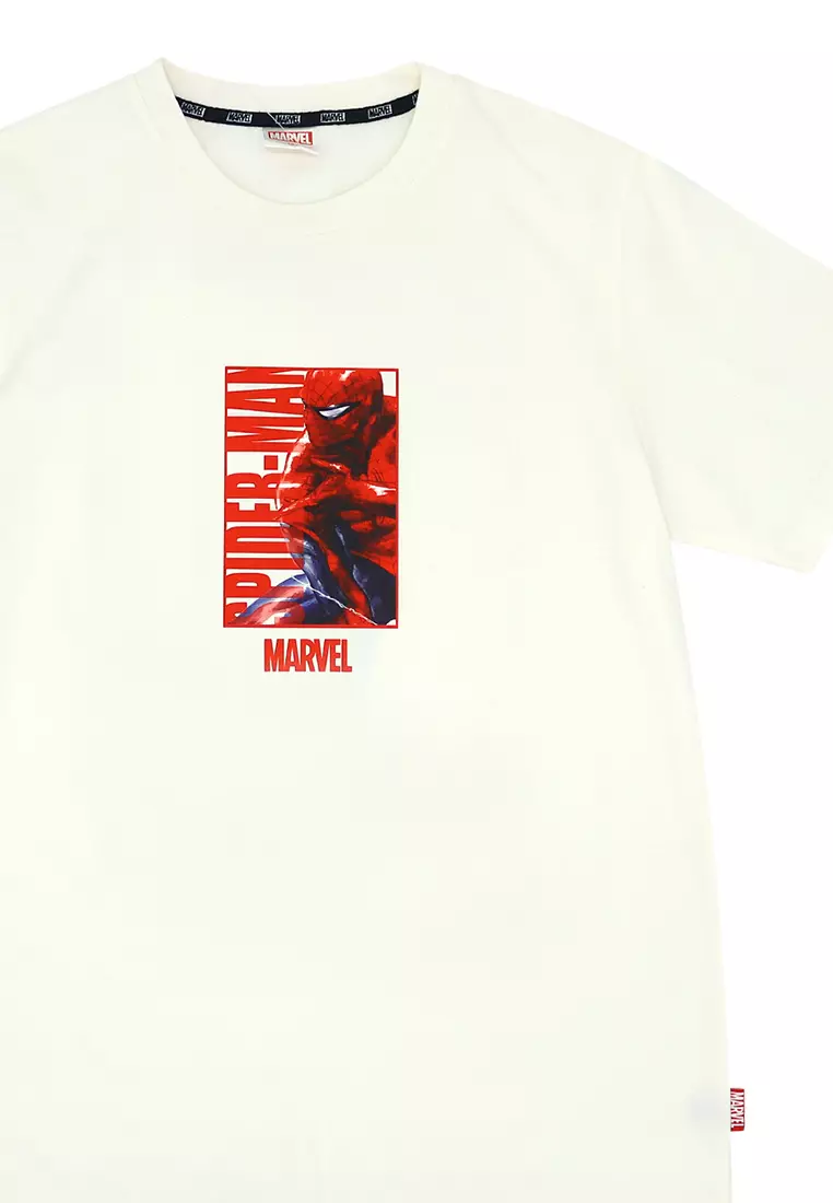 Mens Licensed Graphic T-Shirt "With Great Power"