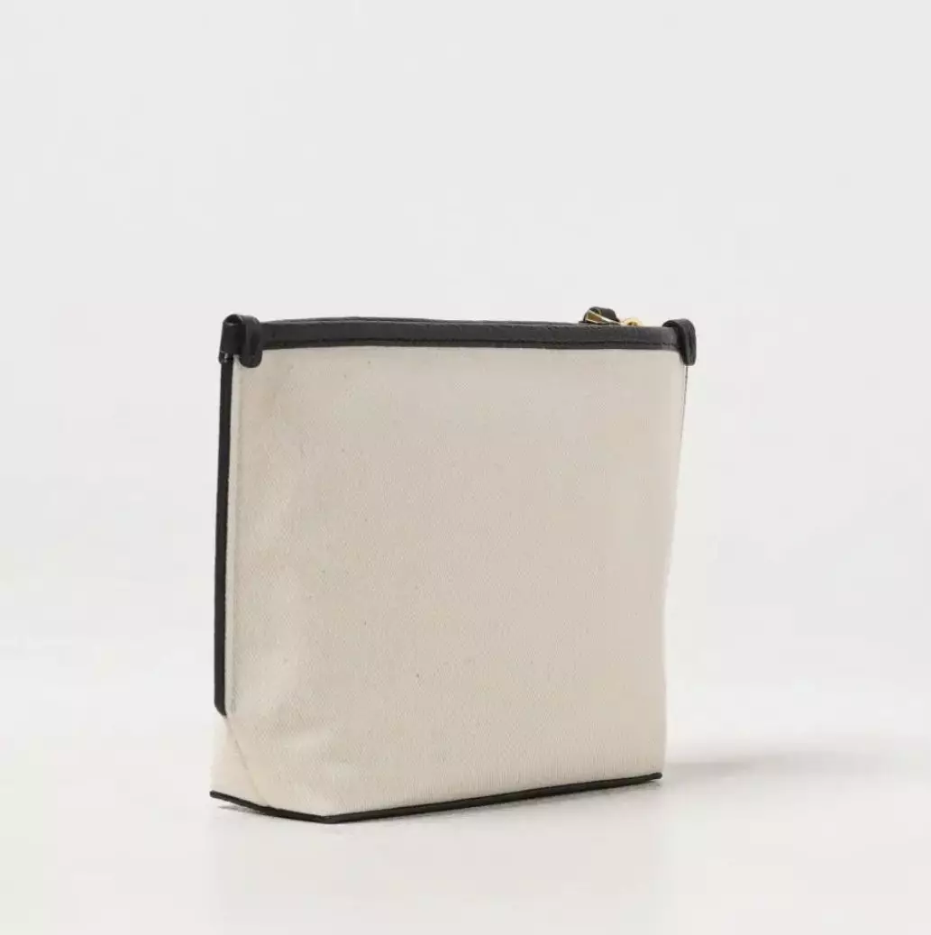 Bally Bar Pouch Natural Canvas