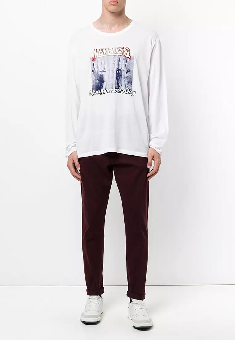 Buy STELLA MCCARTNEY Printed Members Long Sleeve T-Shirt in