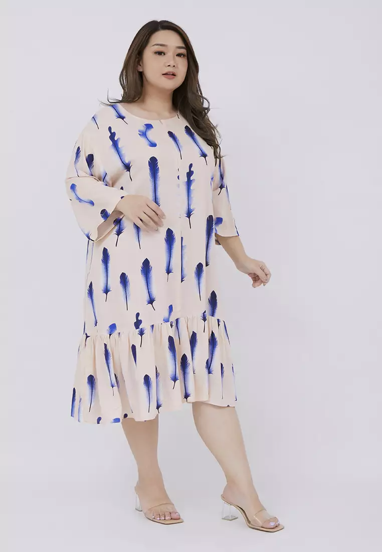 Plus Size Homewear Dress Erlis