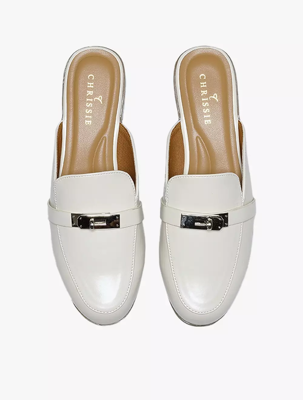 Payless Chrissie Womens Villari Mules - Off White_15