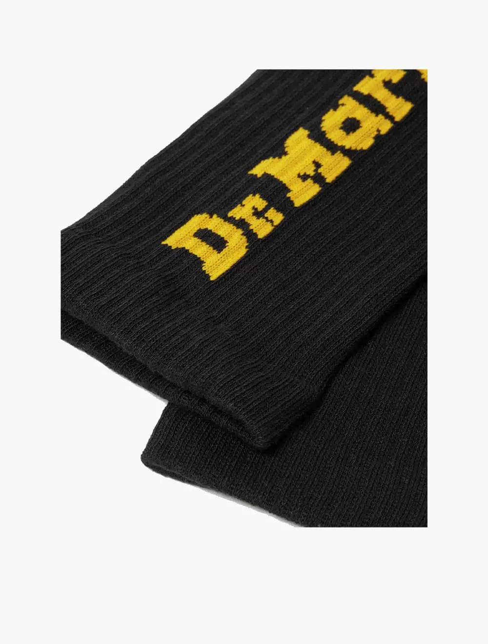 Vertical Logo Sock - Black