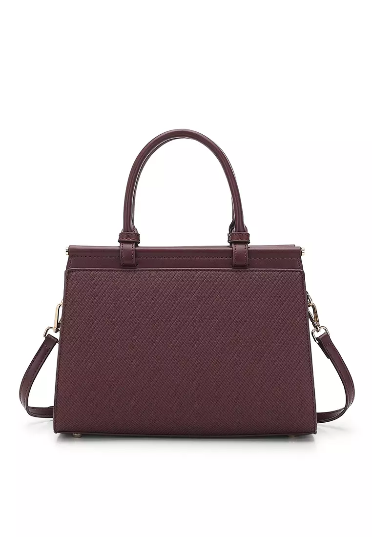 Women's Top Handle Bag / Sling Bag / Crossbody Bag / Shoulder Bag (Tas Tangan Wanita / Tas Selempang Wanita / Tas Bahu Wanita) - Merah