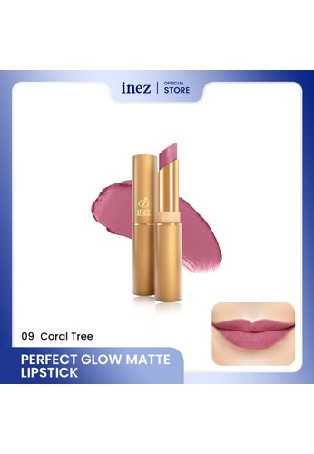 Jual Inez Cosmetics Inez 900 Perfect Glow Matte Lipstick Coral Red Original Zalora Indonesia Lipstik inez matte coral red