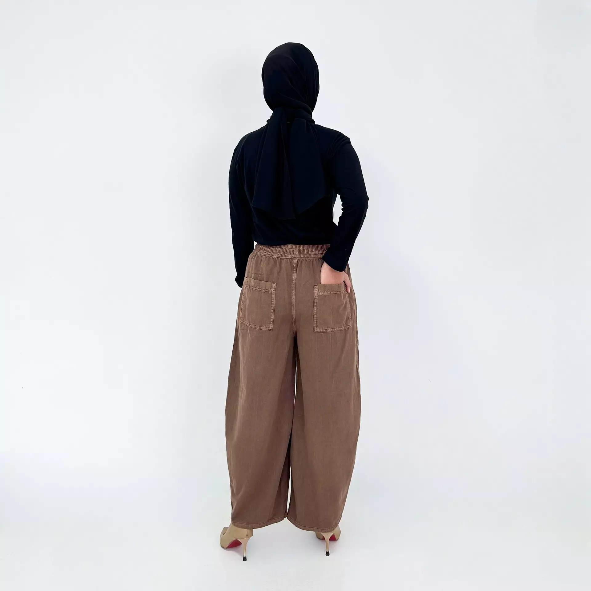 Celana Panjang Muslim Wanita - Zamora Barrel Pants 