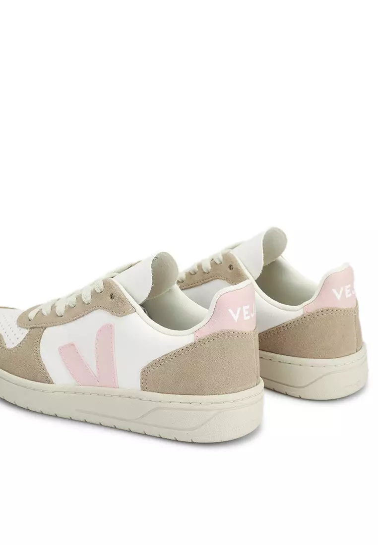 Buy VEJA V-10 Chromefree Leather Sneakers 2025 Online ZALORA
