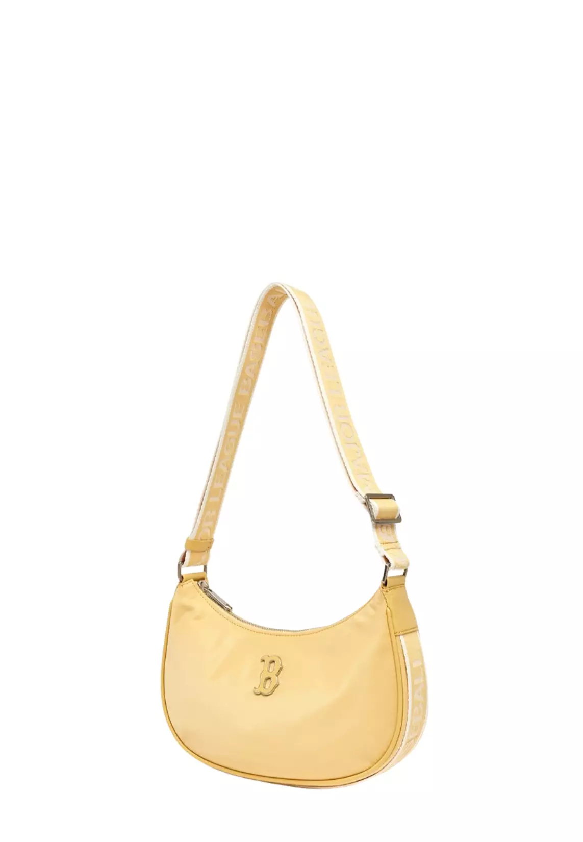 Basic Nylon New Hobo Bag Boston Red Sox - Yellow