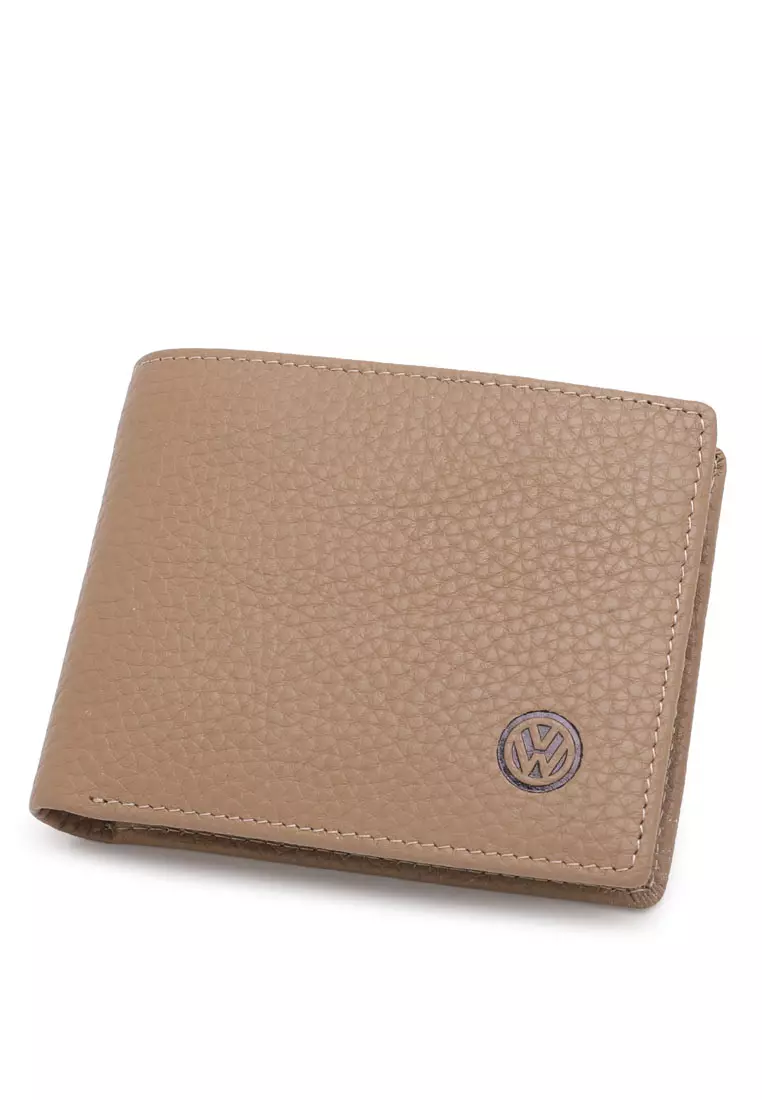 Kulit Genuine Dompet Pendek Pria (Men's RFID Genuine Leather Bi Fold Short Wallet)