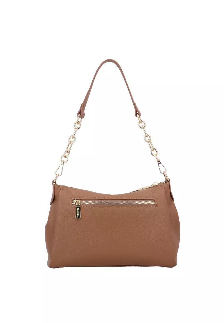 Buy Carlo Rino CR Haven 2-Way Shoulder Bag - Dark Beige 2026 Online ...
