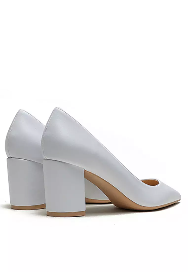 6CM Uniform Pointed High Heel Shoes HZL261