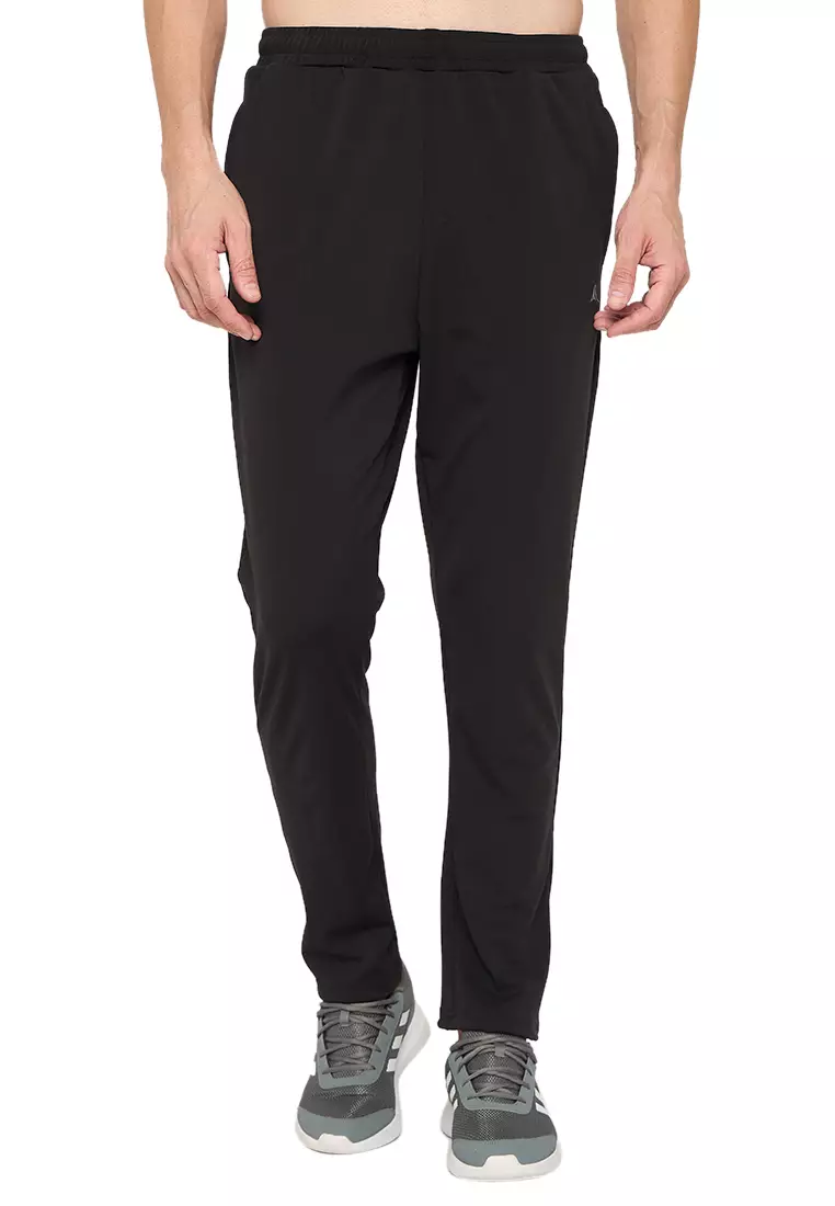 Men's Black Training Track Jogger Pants