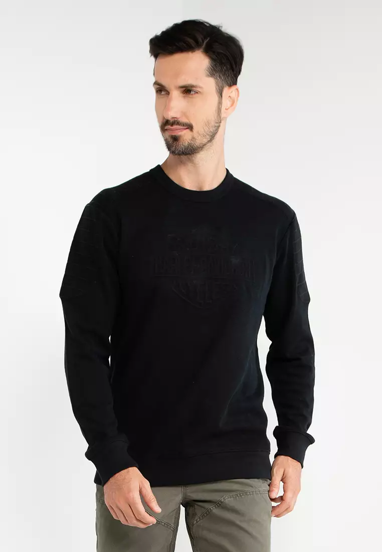 Harley davidson sweater mens hotsell