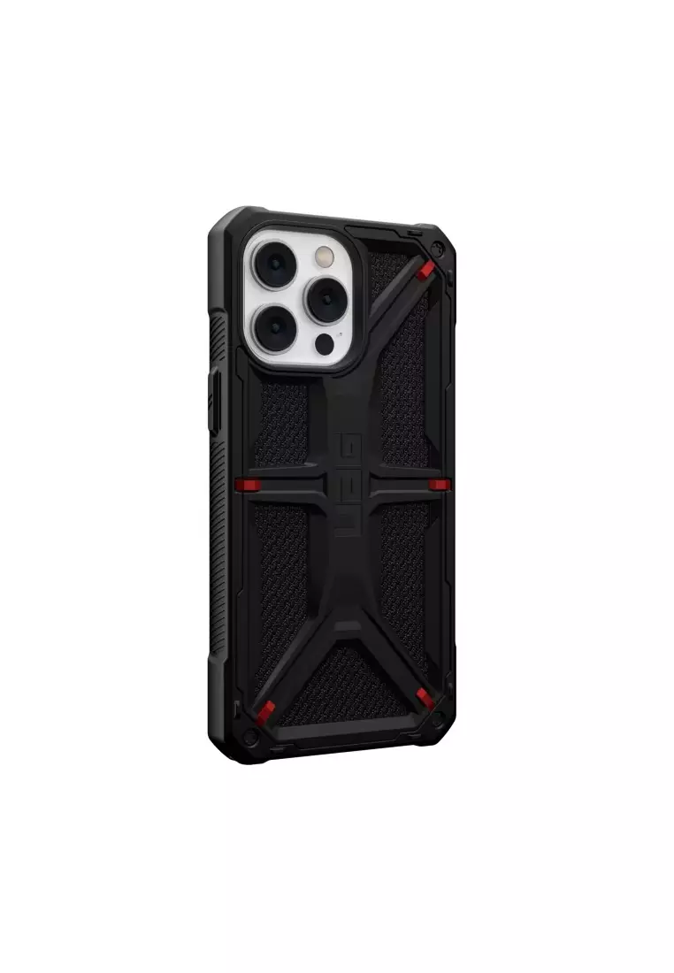 iPhone 15 Pro Max UAG Monarch Kevlar Hybrid Case - Black