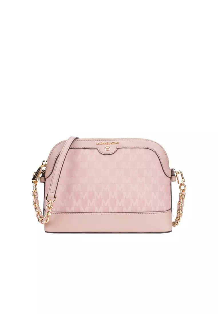 Michael kors jet set crossbody fawn hot sale