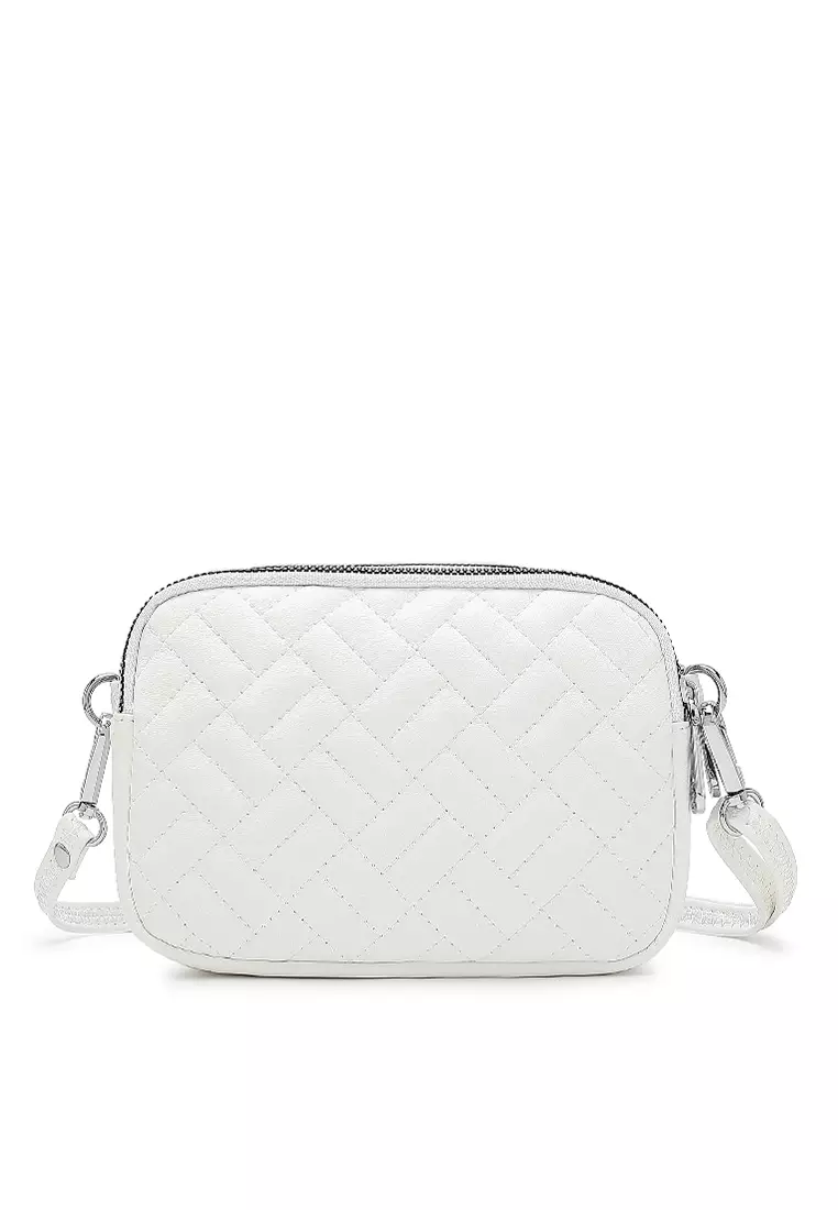 Tas Selempang / Tas Bahu Wanita - Putih (Women's Shoulder Sling Bag / Crossbody Bag)