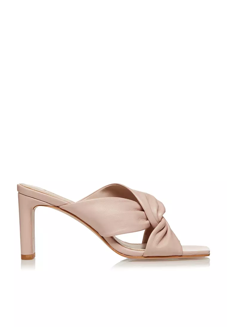 Discount on Dune London  shoes - SKU: Magnet Twist Knot Mule Ecru