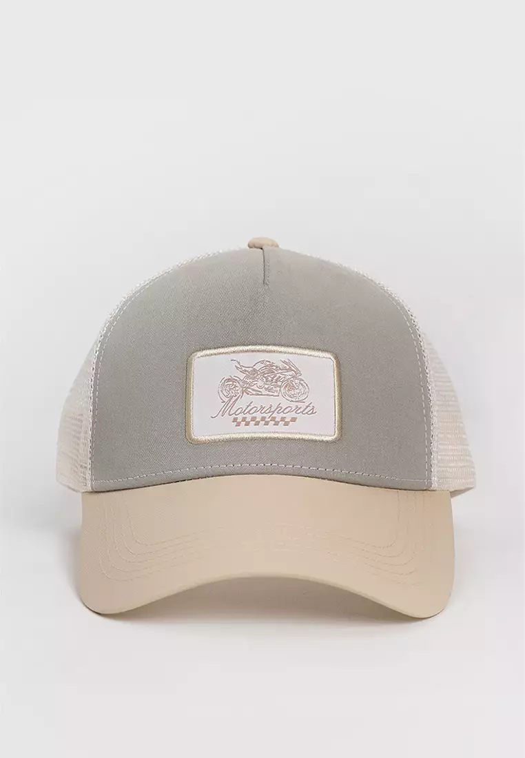 Trucker Cap with Applique Patch