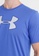 Under Armour blue Men's Big Logo Short Sleeves T-Shirt 4A6F3AA3B8D016GS_2