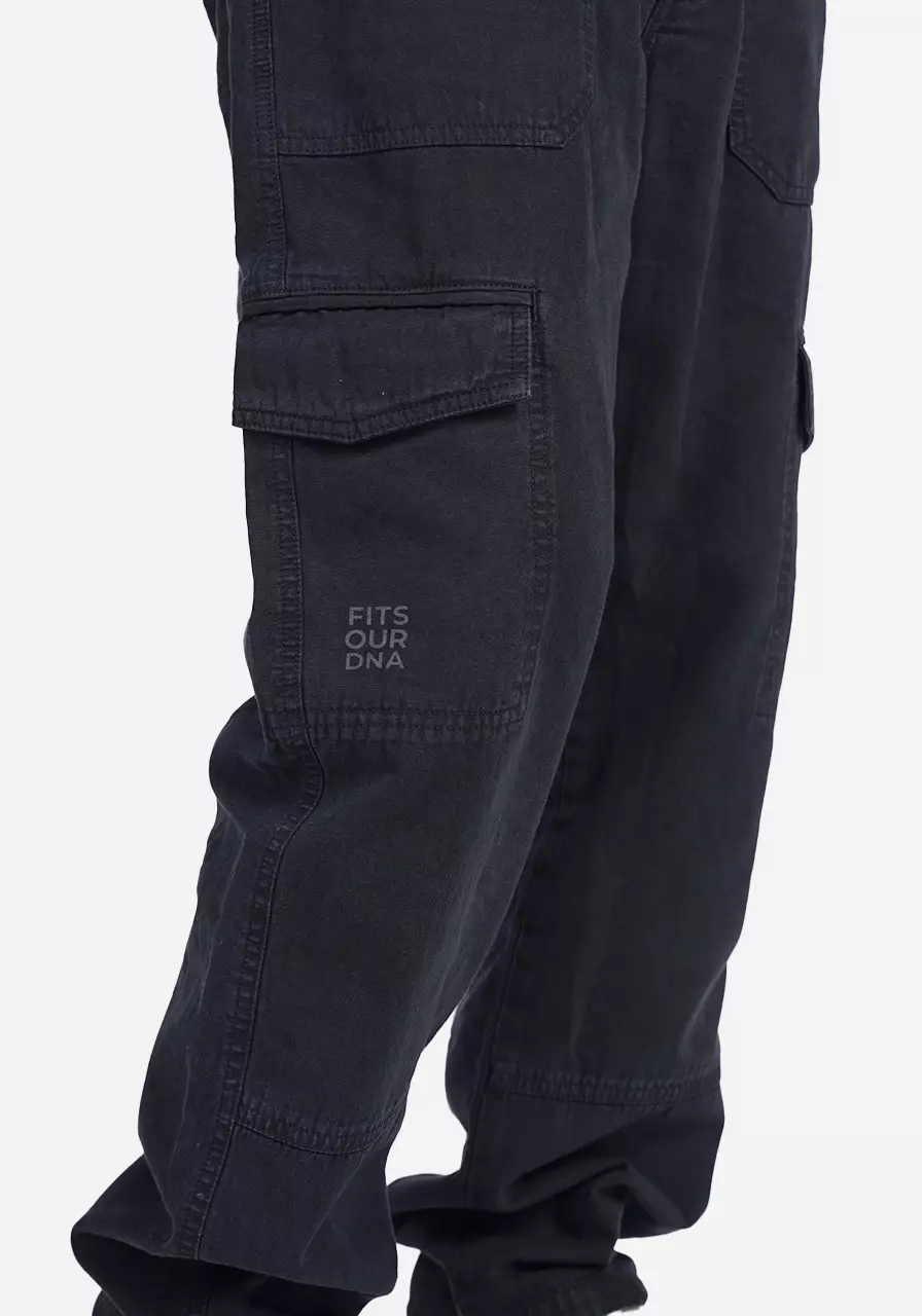 Celana Panjang Cargo Pria Regular Jod Dark Grey