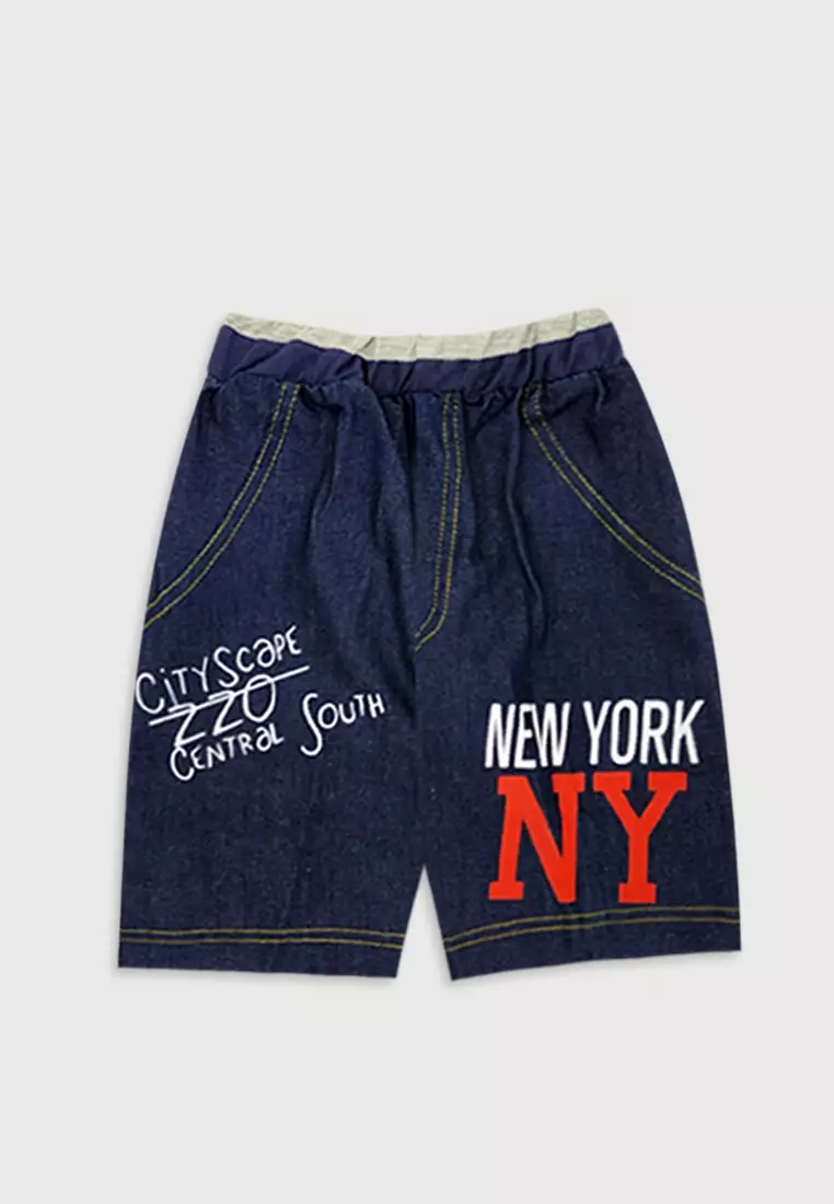 Wakakids Setelan Anak Laki Laki New York 2645 Merah