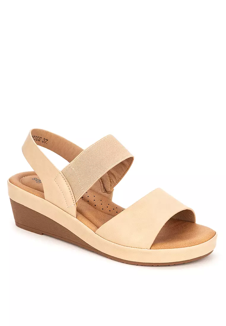 Discount on Unlisted  shoes - SKU: Evie 1 Wedge Sandals
