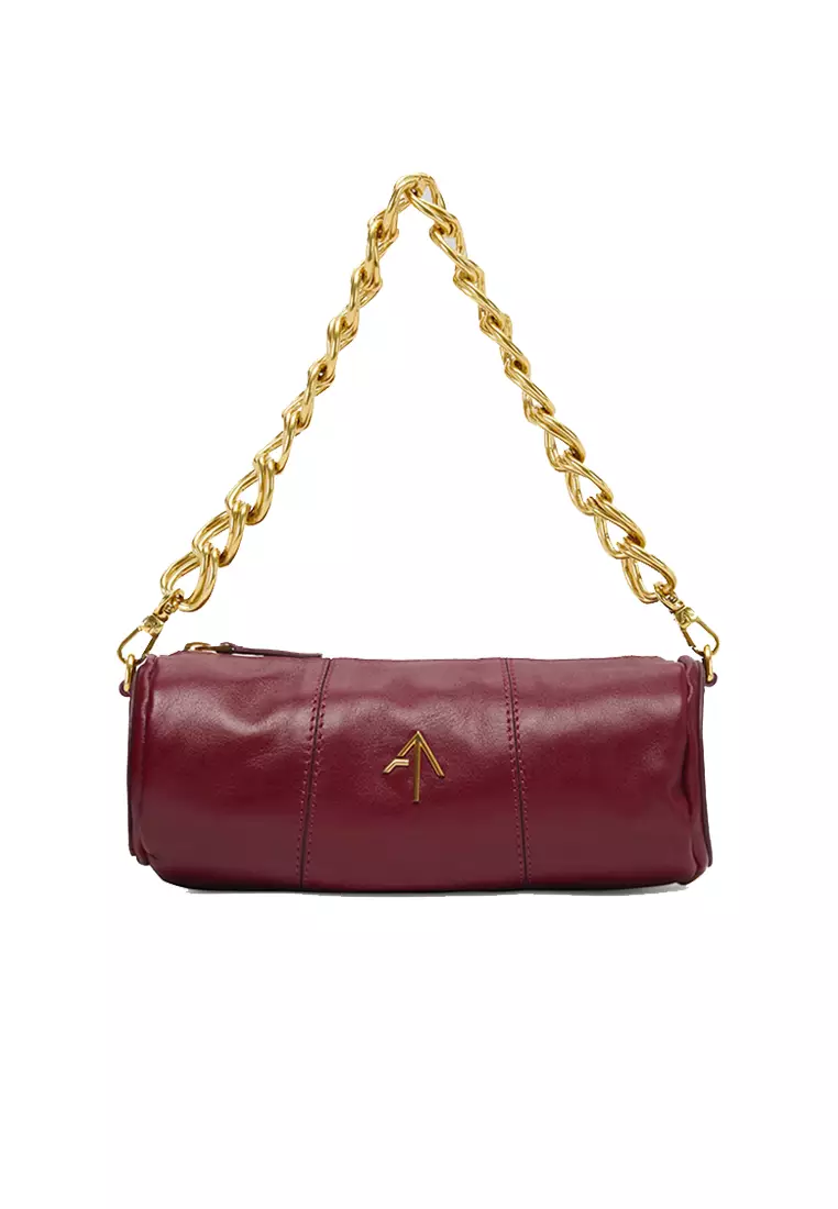 Manu Atelier XX Mini Cylinder Burgundy 2022452