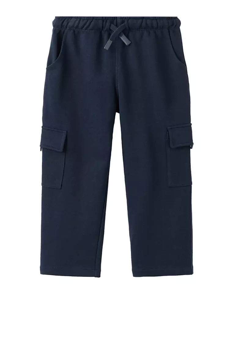 Cotton Cargo Jogger Pants