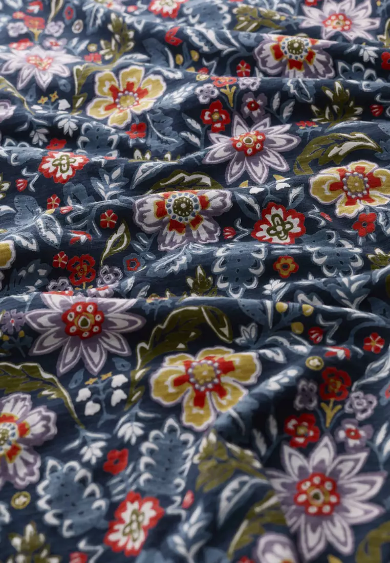 Seasalt Cornwall Multi 3/4 Busy Lizzy Tunic