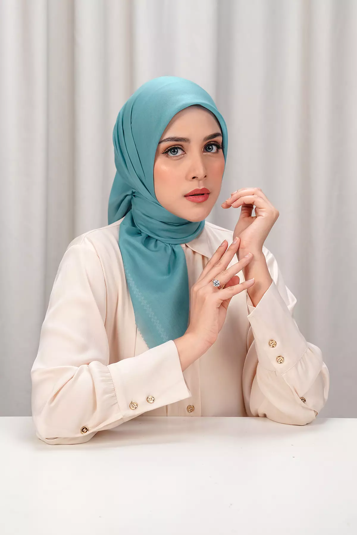 Today's Scarf - Cameo Blue