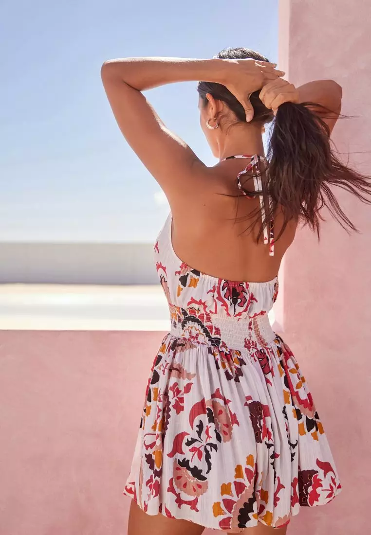 NEXT Halter Summer Skort Dress 2026 | Buy NEXT Online | ZALORA