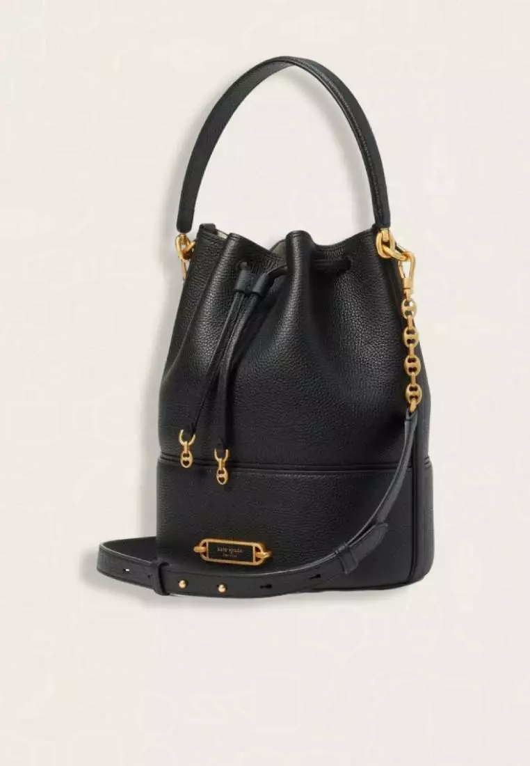 Kate Spade Gramercy Medium Bucket Bag Black