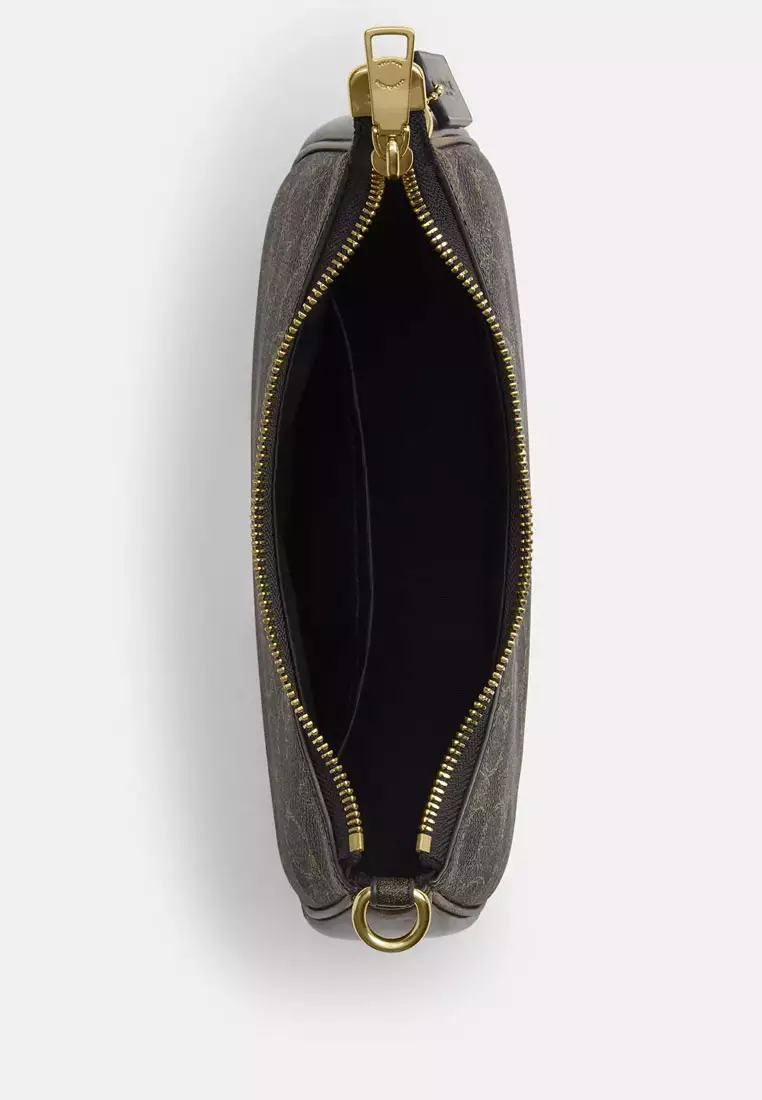 Teri Shoulder Bag In Loved Signature Canvas With Charms