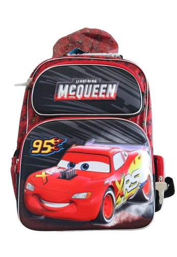 Disney Disney Cars Lightning McQueen 16in Backpack with Rain Hood | ZALORA  Philippines