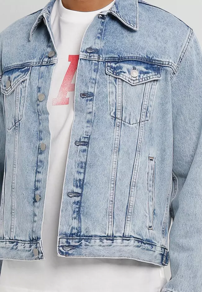 Gap light wash hot sale denim jacket