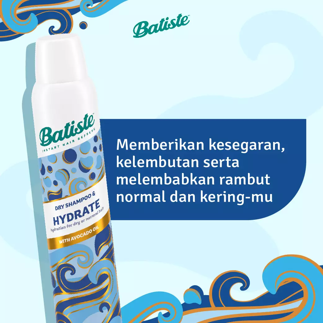 Batiste Benefit Dry Shampoo & Hydrate 200ml