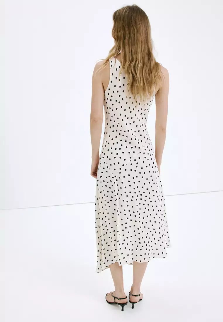 Polka Dot Midi Dress