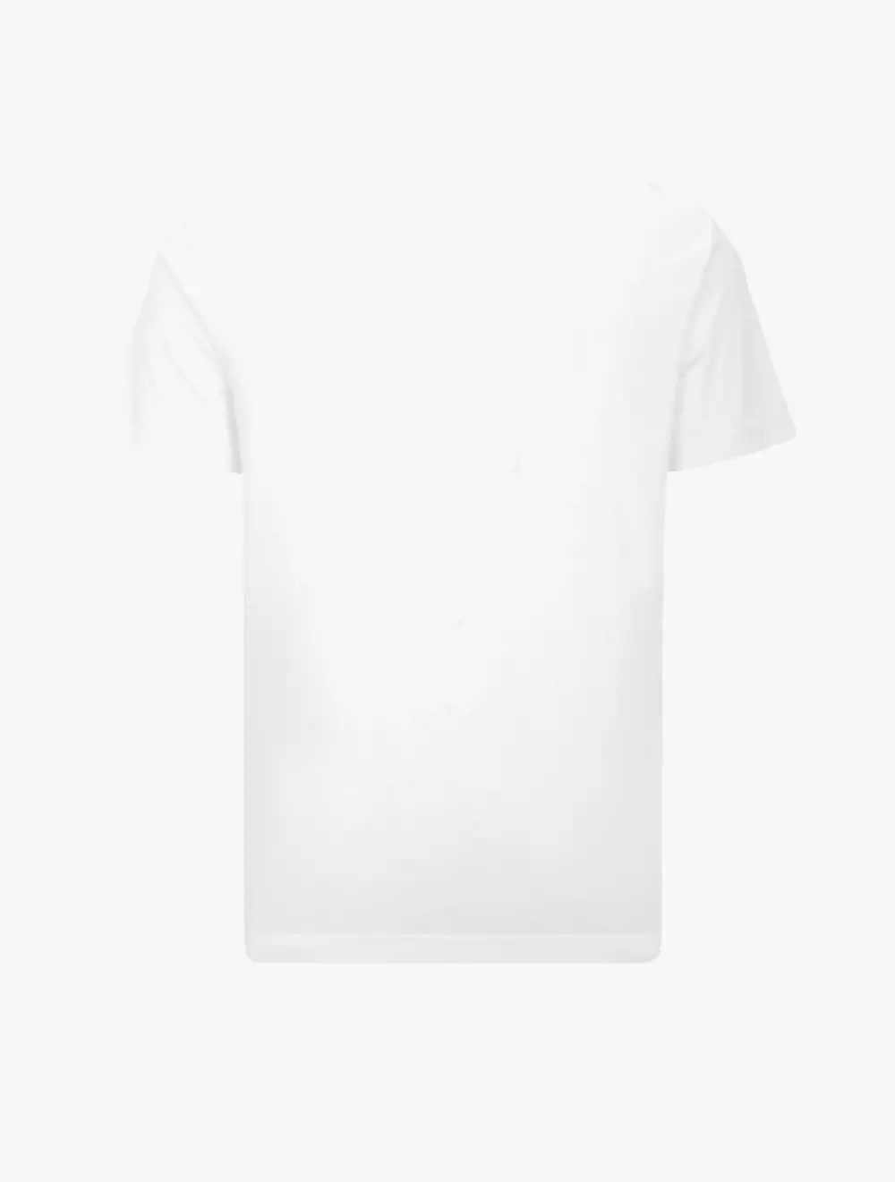 CK JEANS - COTTON EMBROIDERED SHORT SLEEVE T-SHIRT - white